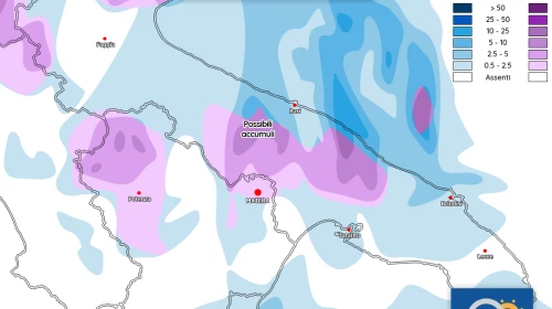 Parentesi fredda di Gennaio 2021: ancora neve tra Domenica e Lunedì